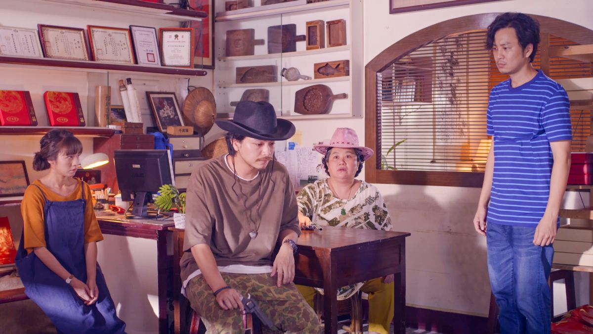 ▲收視破4張書偉（右）要和許孟哲男男吻。（圖 / 公視提供）