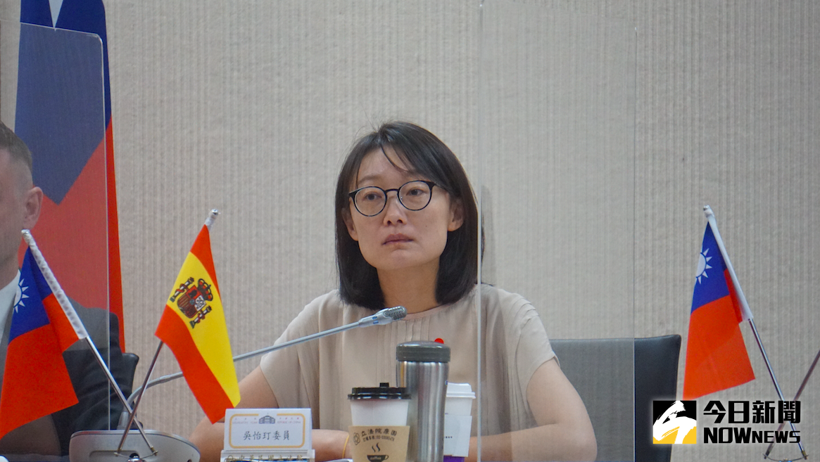 ▲國民黨立委吳怡玎自曝住家遭調查局搜索。（圖／記者呂炯昌攝）