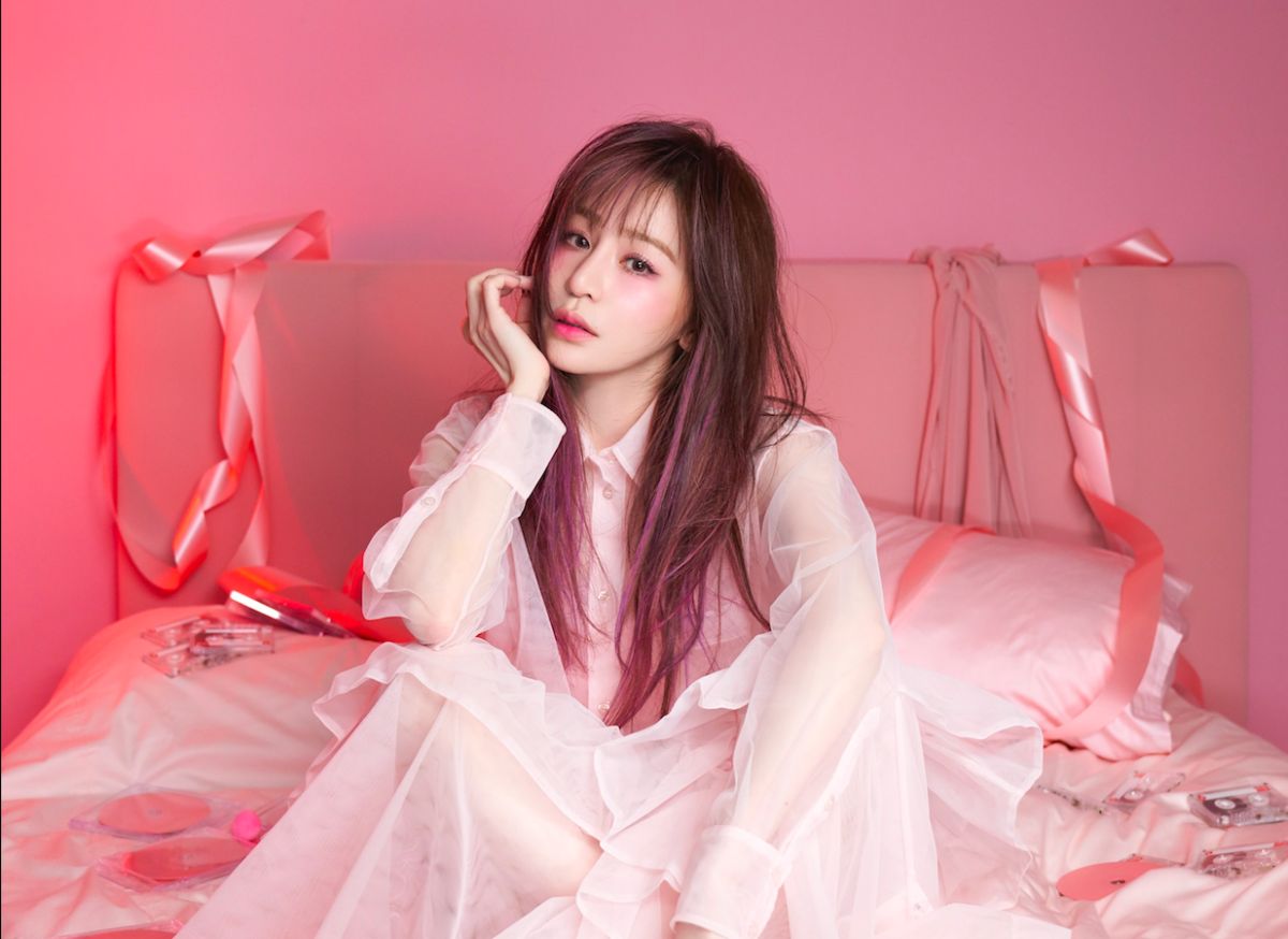 ▲王心凌自己關在錄音室錄製《My! Cyndi!》精選輯，也同時想起5年前往事。（圖／環球音樂提供）