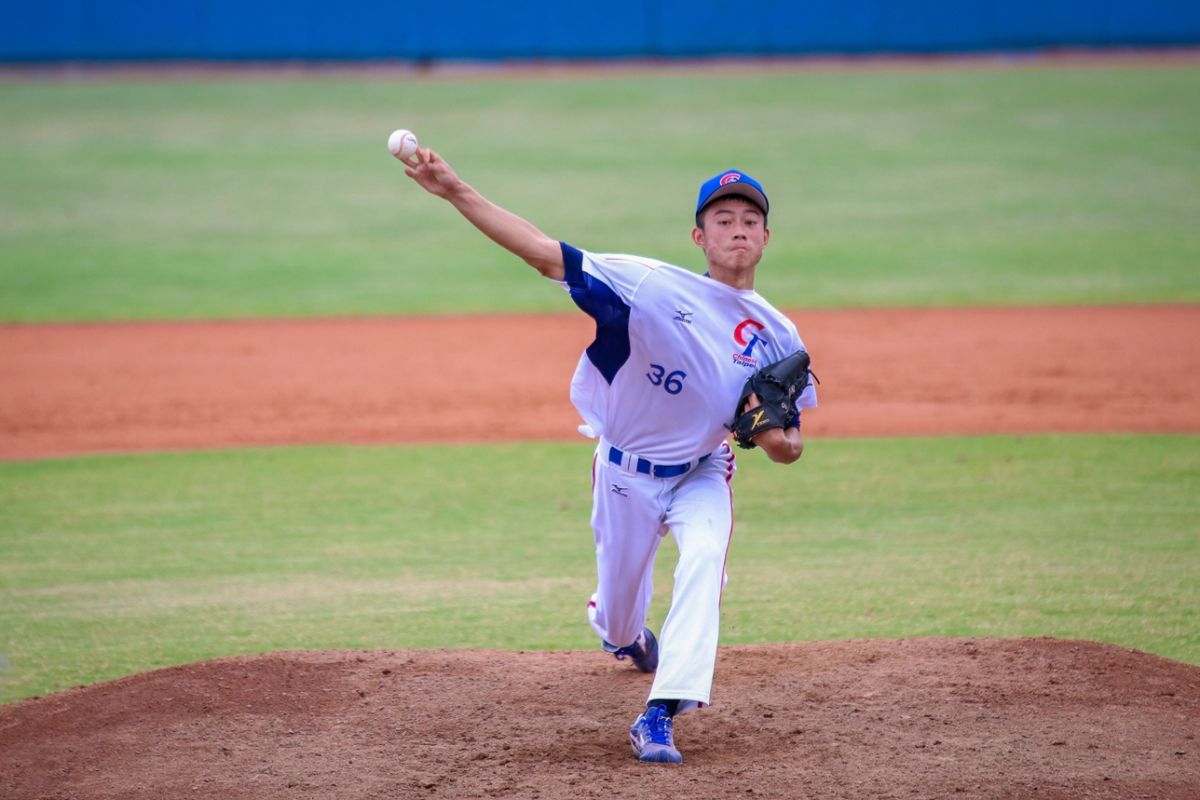 ▲旅外熱門張弘稜狂飆速148公里。（圖／棒協提供）