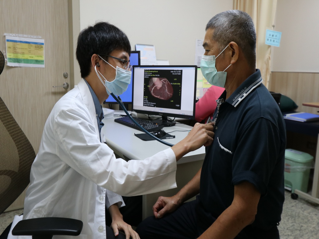 ▲醫師建議，維護中老年人健康，民眾每年1次成人健康檢查(圖／醫院提供2020.8.18)