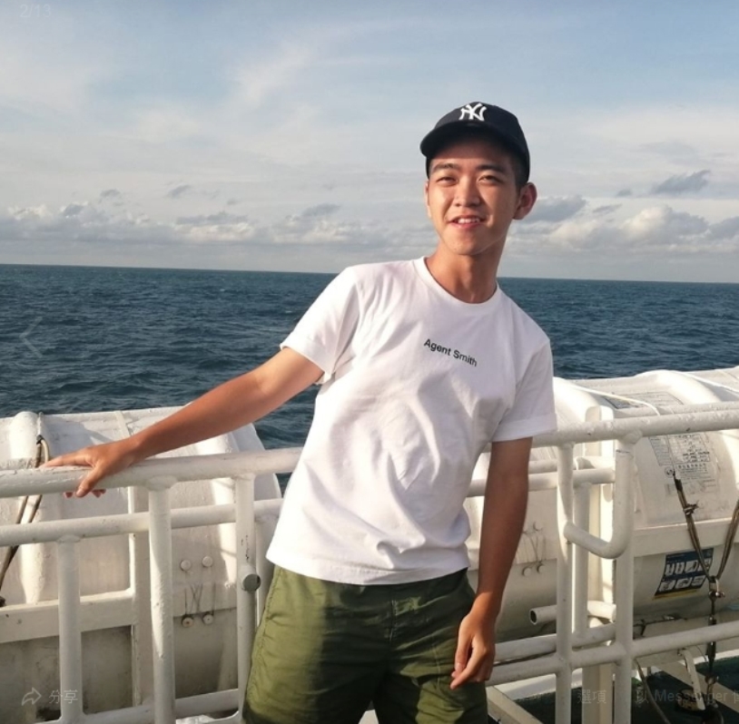 ▲錄取長庚大學醫學院中醫學系的南一中畢業生楊振杰，因天雨路滑摔車，造成頭部重創陷入昏迷。（圖／記者陳聖璋翻攝）