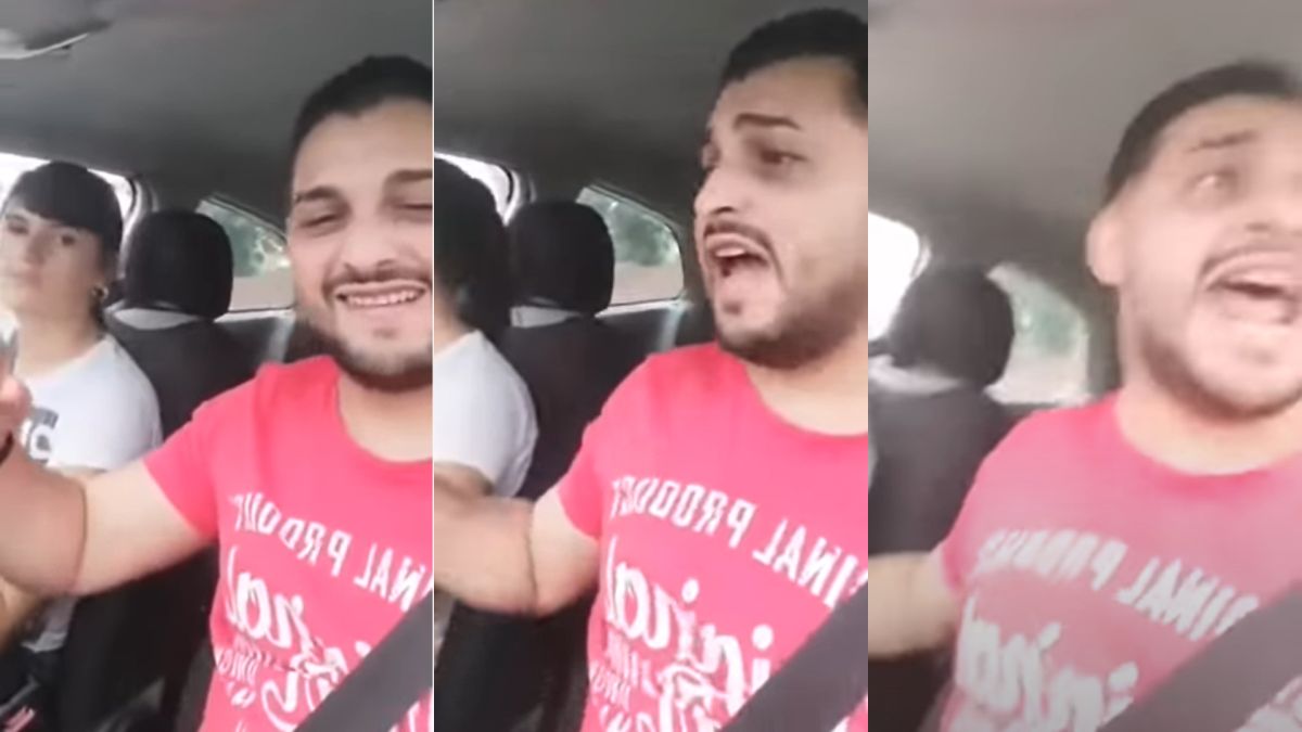 ▲男歌手坐在副駕開直播，意外錄下自己死於車禍前的影像。（圖／Eugen Simion YouTube）