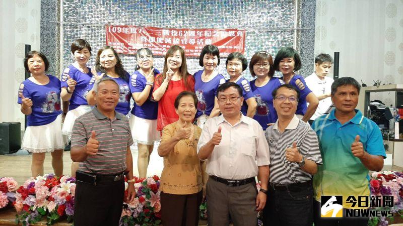 ▲彰化縣榮民服務處參加彰化地區八二三戰役戰友協會舉辦的「紀念八二三台海戰役勝利62週年暨陣亡袍澤追思大會」。(圖/記者陳雅芳攝,2020.08.18)