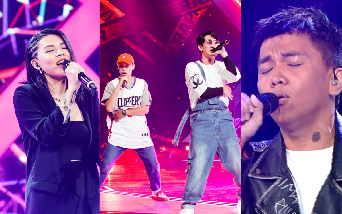 ▲《平民巨星》來到本季最後一次月冠軍選拔，由左至右分別為楊零、Fun Ones和阿拉斯。（圖／翻攝平民巨星、特約攝影林敬原） 