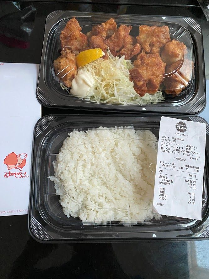 ▲店家表示內用的炸雞塊便當分量多了快外帶一倍而且價格也會比較便宜。(圖/翻攝自《日本省錢小站》)