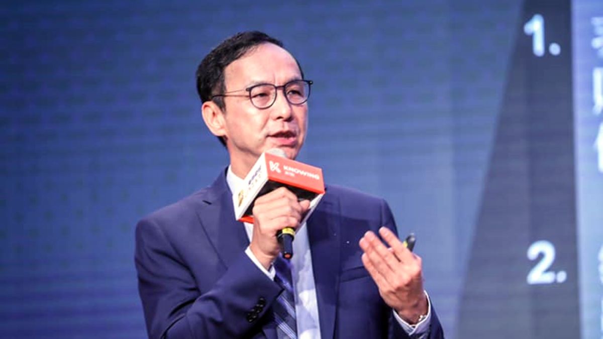 ▲台灣總人口將從今年2020年正式轉為負成長，前新北市長朱立倫19日提出「三管齊下」解方。(圖/朱立倫辦公室提供)