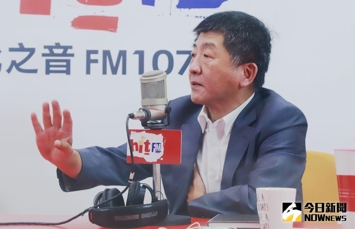 ▲衛福部長陳時中接受電台訪問親自解釋政風處調查彰化縣衛生局的源由。（圖／記者葉政勳攝 , 2020.08.20）
