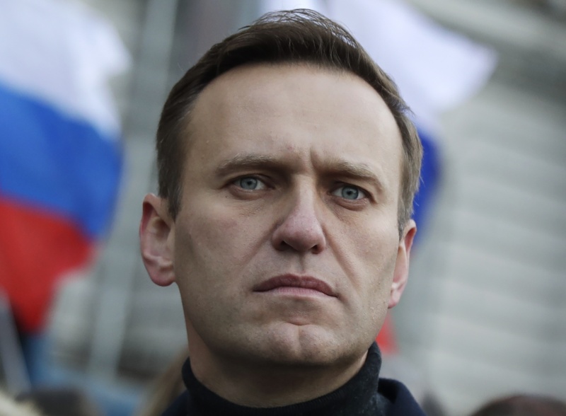 ▲俄羅斯反對派領袖納瓦爾尼（ Alexei Navalny ）， 19 日驚傳意識不清被送入加護病房，他的發言人透露，納瓦爾尼很可能是飲用了飛行過程中機上的茶水而中毒。資料照。（圖／美聯社／達志影像）