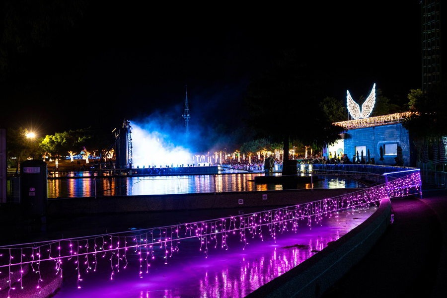 ▲2020宜蘭童玩星光樂園燈光夜景。（圖／宜蘭縣政府提供)