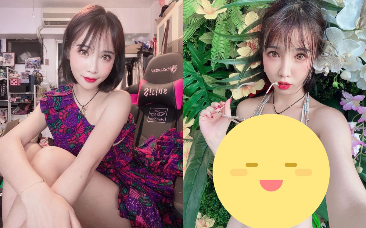 ▲咪妃生日放送川字線條，網友一看秒暈。（圖／咪妃IG） 