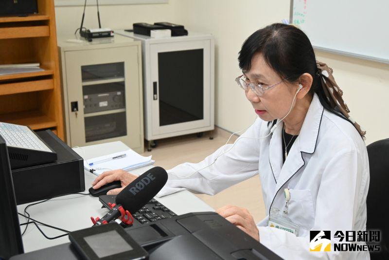 ▲彰基海外醫療中心高小玲執行長主持視訊研討會。(圖/記者陳雅芳攝,2020.08.21)