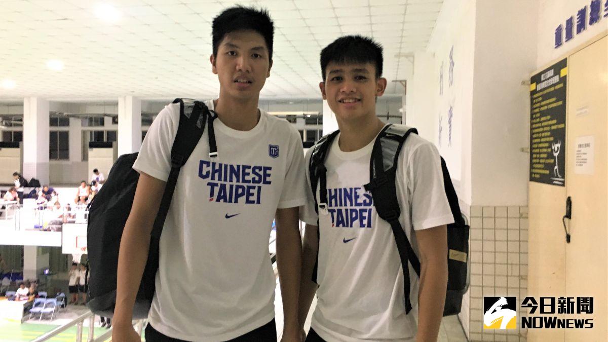 ▲幫助能仁家商再創HBL二連霸的「超級雙星」游艾喆、王凱裕，最終大學都選擇政大雄鷹，也一同入選U18中華隊。（圖／鍾東穎攝 ,2020.08.21）