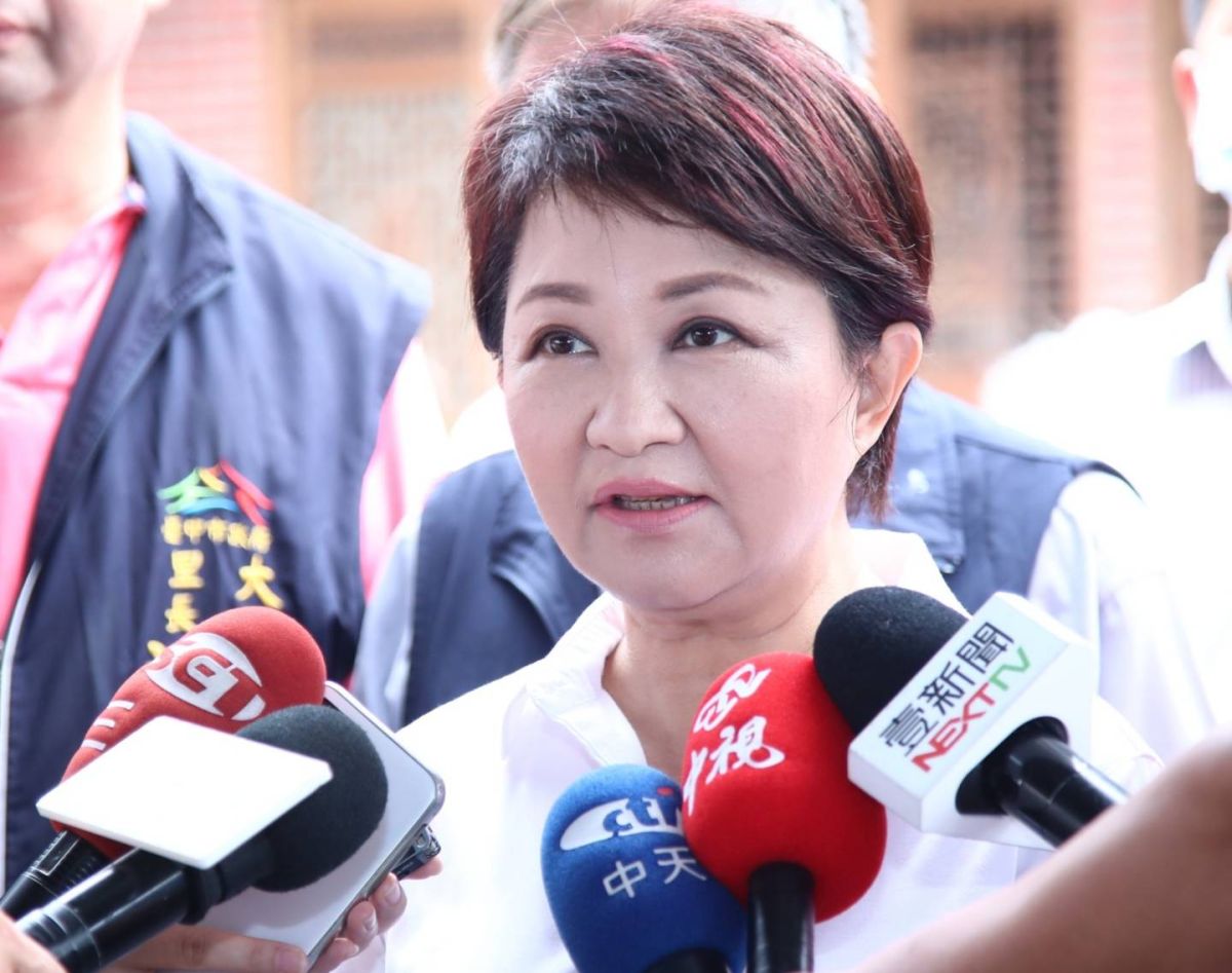 ▲傳國民黨串聯14個執政縣市聯合普篩，市長盧秀燕表示，地方政府要儘量配合中央防疫的大原則(圖／柳榮俊攝2020.8.23)