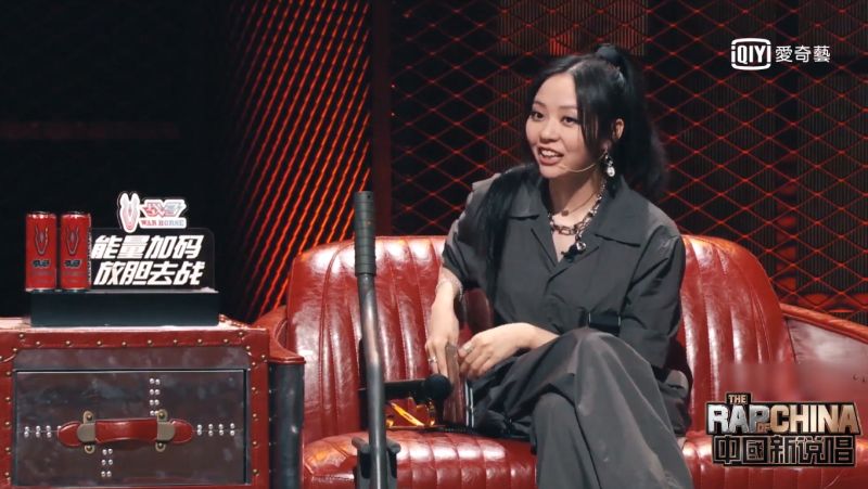 ▲女選手陸燃瘋狂自我懷疑,導師張靚穎、潘瑋柏、GAI、吳亦凡傻眼。(圖/愛奇藝台灣站)