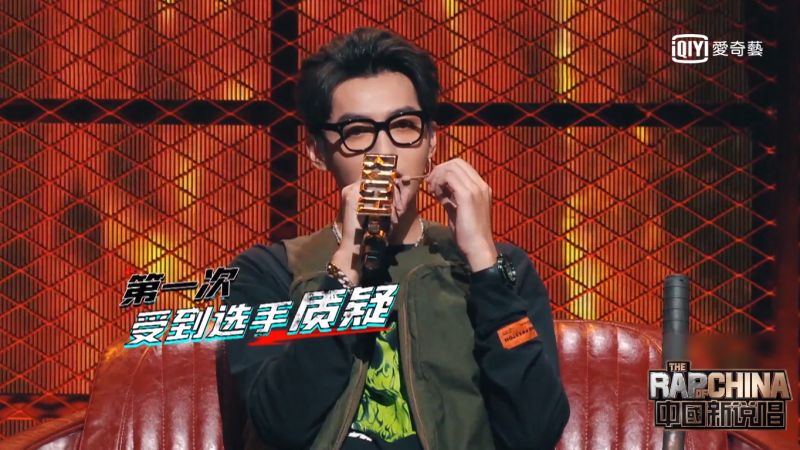 ▲女選手陸燃瘋狂自我懷疑,導師張靚穎、潘瑋柏、GAI、吳亦凡傻眼。(圖/愛奇藝台灣站)
