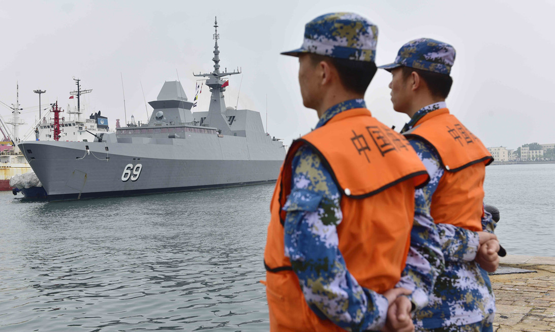 ▲中國解放軍今日（8/24）起，在黃海、渤海、南海進行實彈射擊等軍事訓練。（圖／翻攝自中新社）