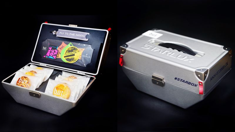 ▲星宇航空推出中秋月餅禮盒，今（ 24 ）日開賣後 35 分鐘就被搶購一空。（圖／星宇航空）