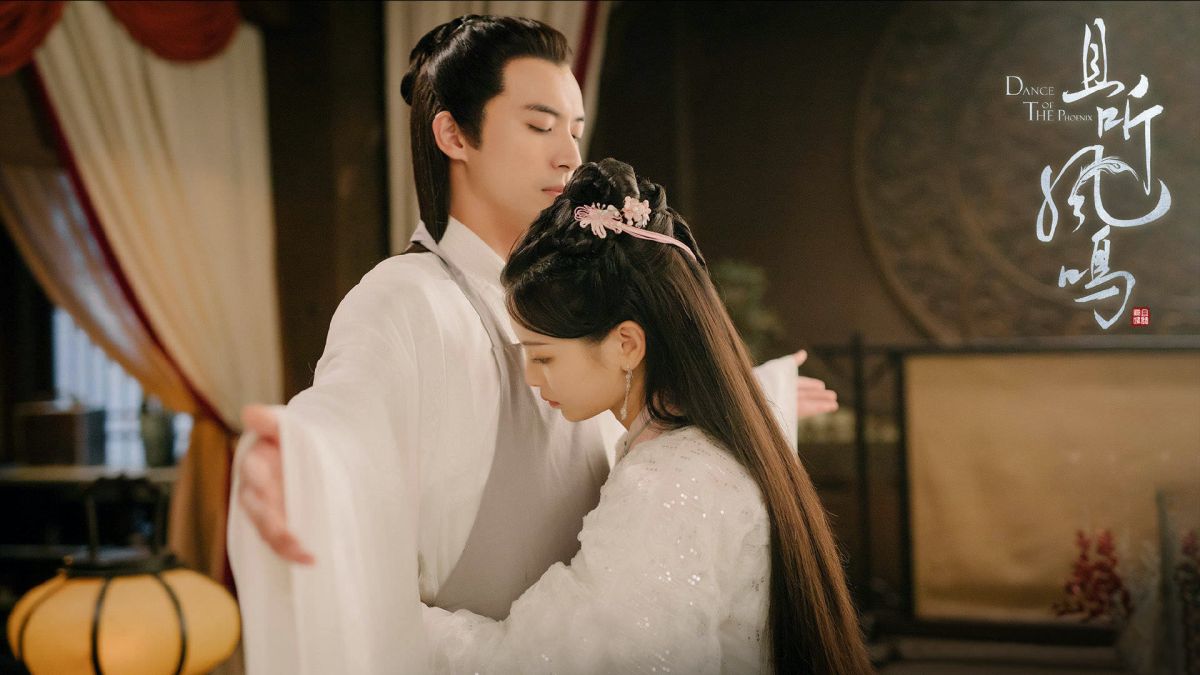 ▲楊超越（右）、徐開騁在劇中愛得火熱。（圖 / 翻攝且聽鳳鳴官方微博）