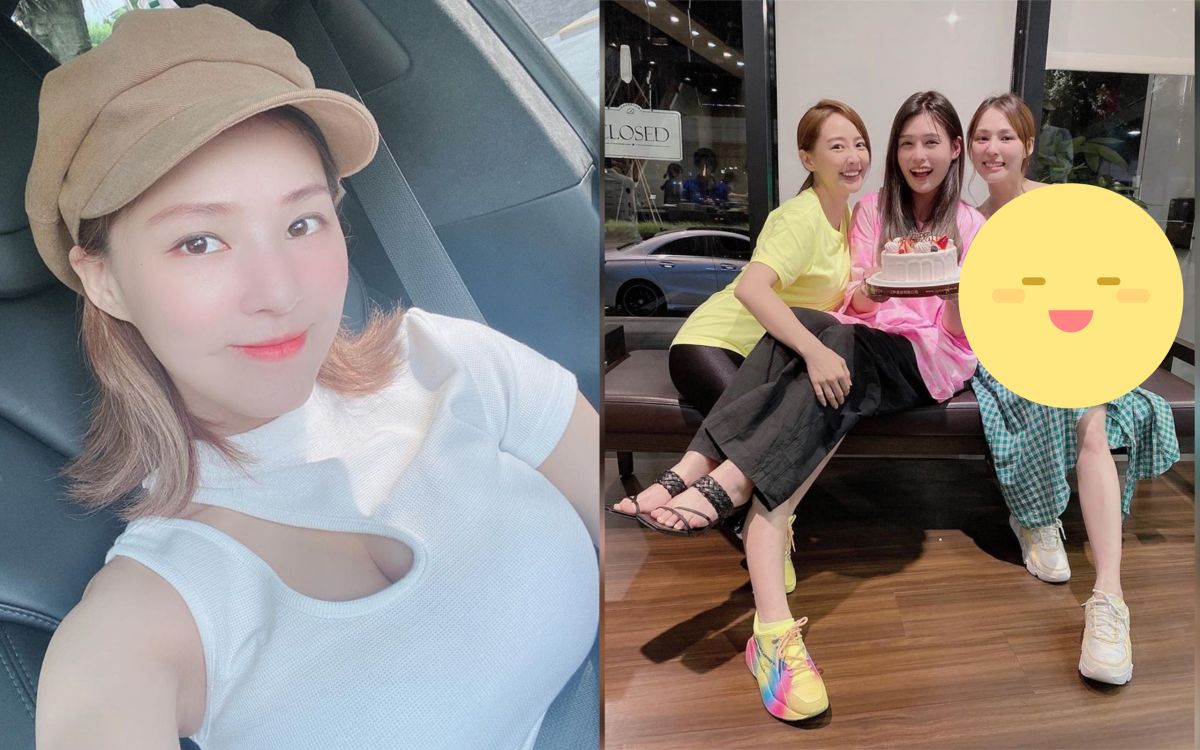 ▲熊熊（左圖、右圖右）近照飄孕味，掀起網友熱議。（圖／熊熊IG）