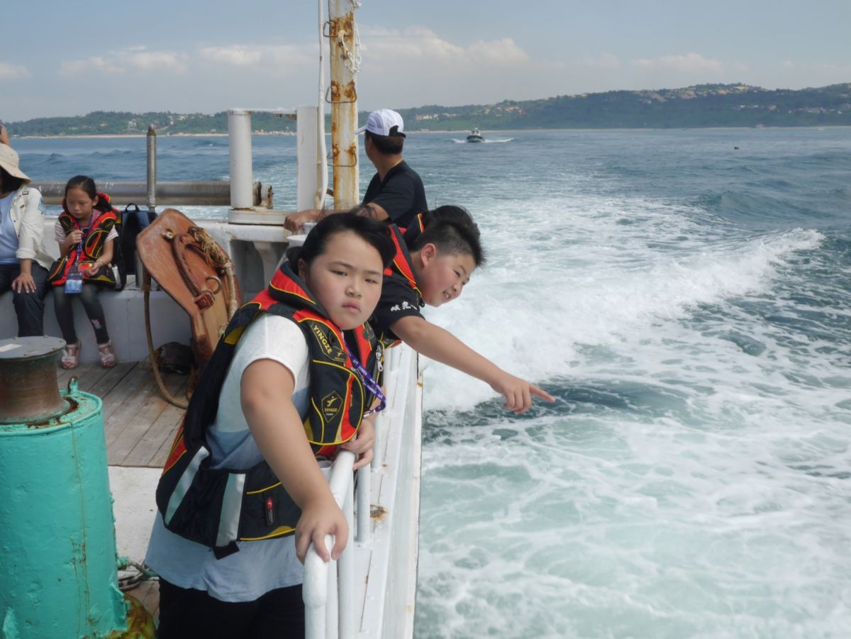 ▲「小小海盜王」海洋教育夏令營, 學員們將化身為海盜實習生。(圖/金門水試所提供)
