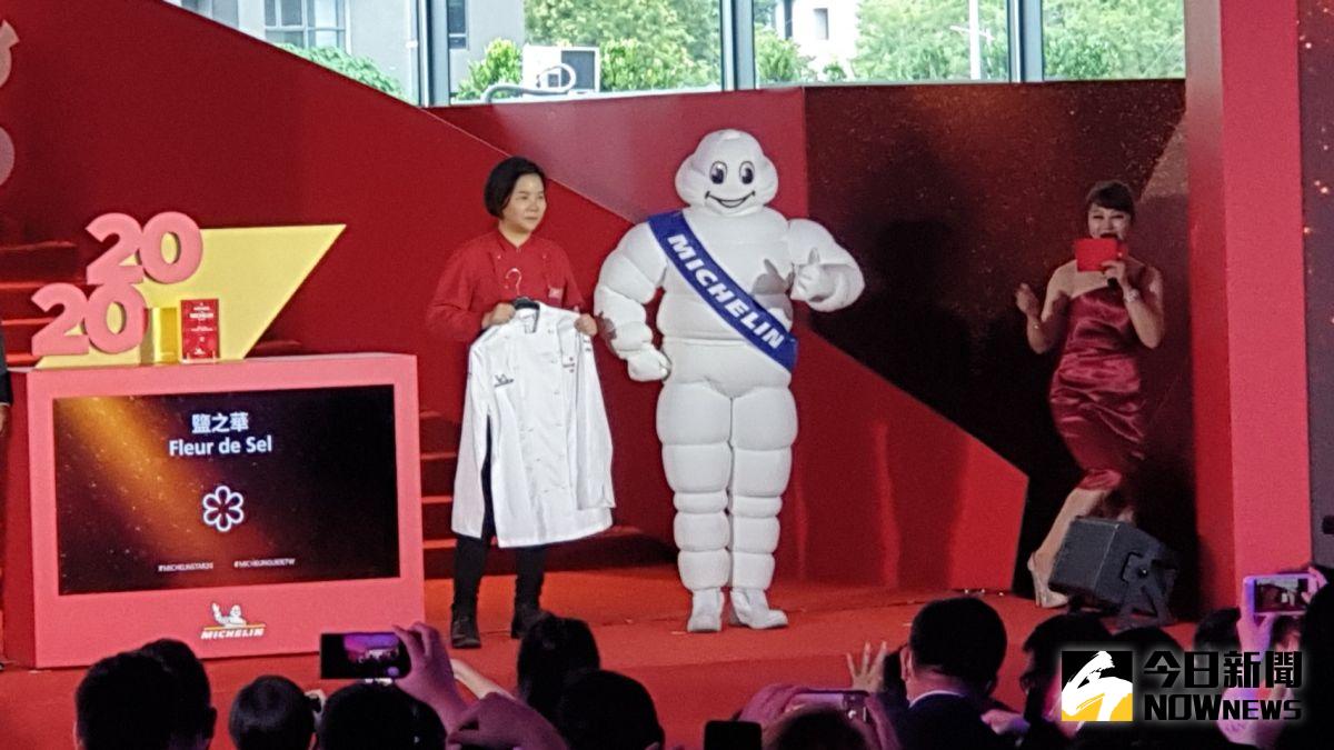 ▲台中米其林四餐廳摘星 ，法式餐廳鹽之華摘一星，主廚黎俞君期待米其林加持能帶來來國際觀光人潮。（圖／金武鳳攝，2020.8.24)