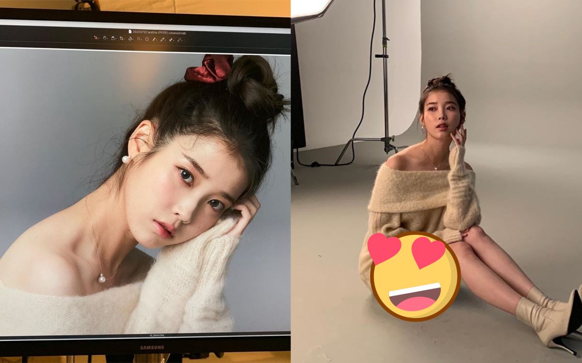 ▲IU多張形象照外流，網友發現暗黑亮點。（圖／ IU IG）