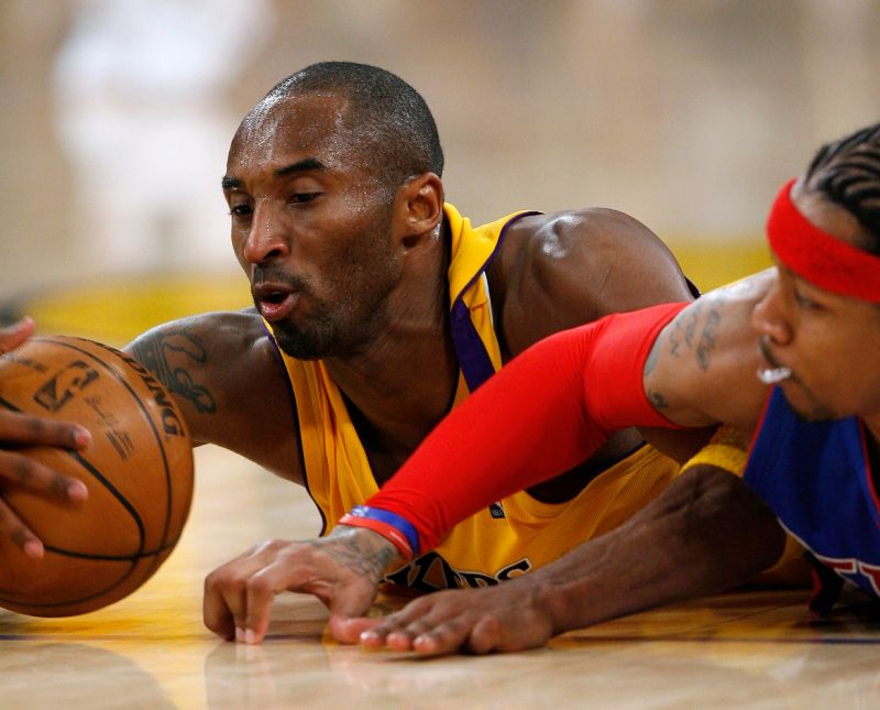 NBA／親筆寫下對Kobe的懷念　艾佛森：喬丹第一你第二
