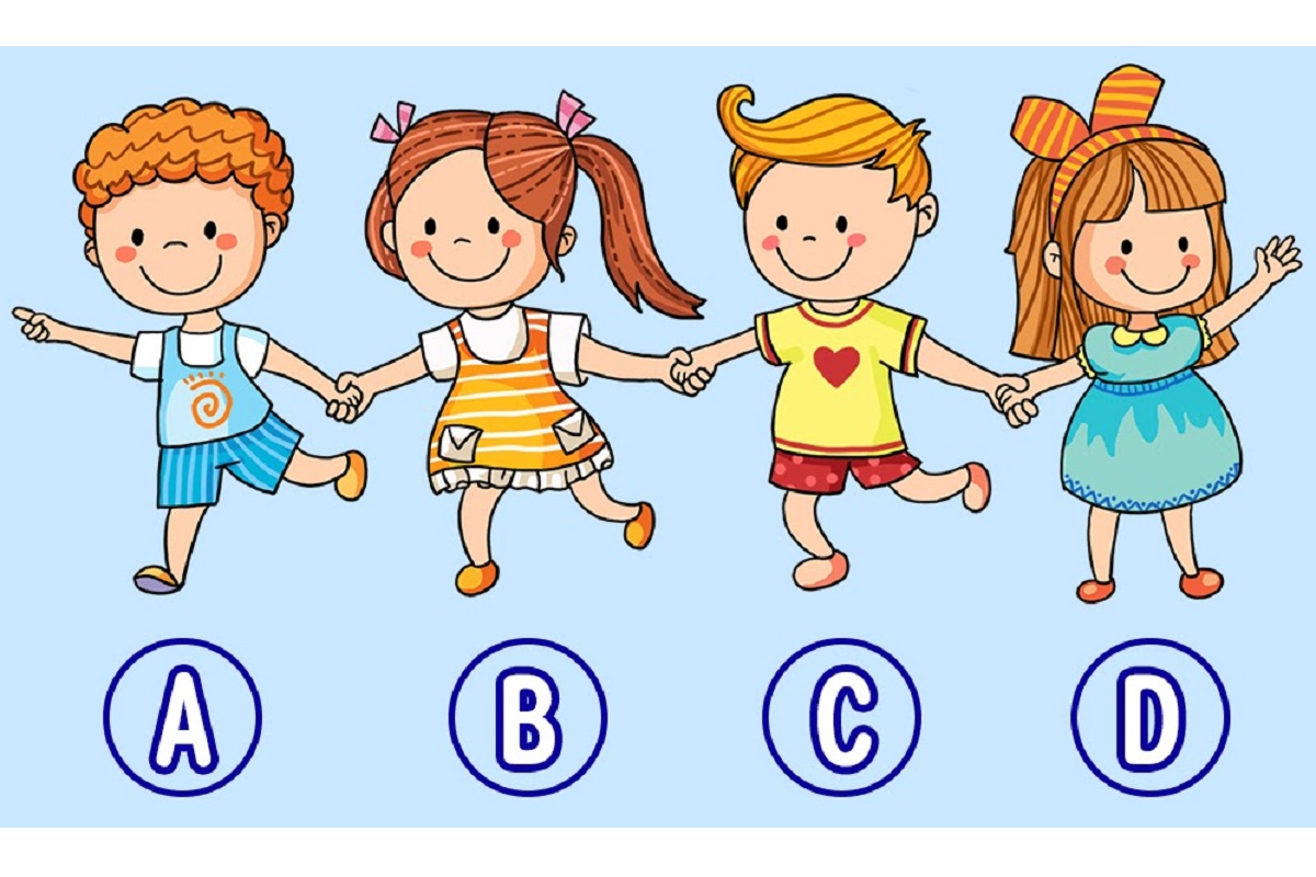 ▲選一個最喜歡的小孩，測你在「他人眼中的形象」。（圖／翻攝自《Look Pretty 美日誌》）