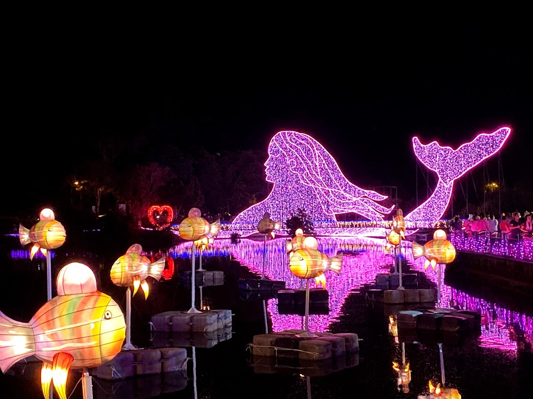 ▲噶瑪蘭公主捧著真心為天下有情人搭起「唯有真心」的鵲橋。（圖／記者李清貴攝,2020.08.24)