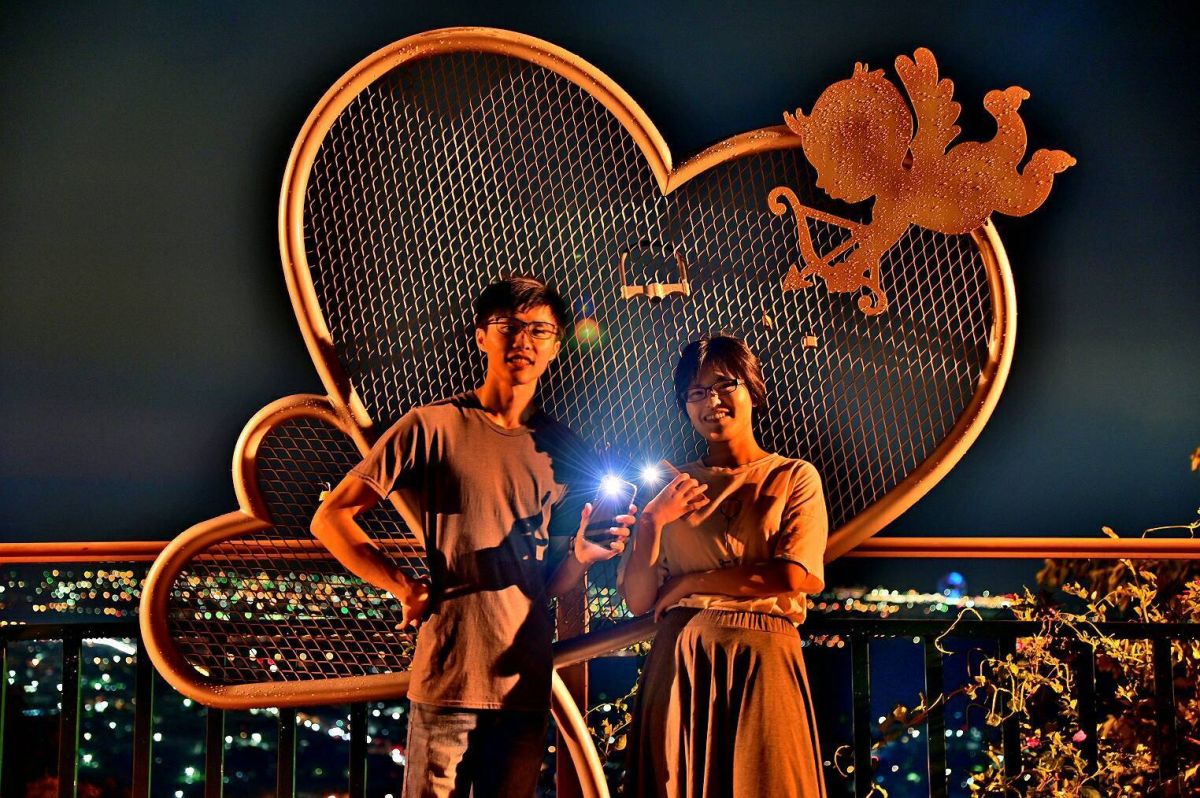 ▲「豐原公老坪觀景台」為情侶賞夜景勝地。(圖／觀旅局提供2020.8.25)