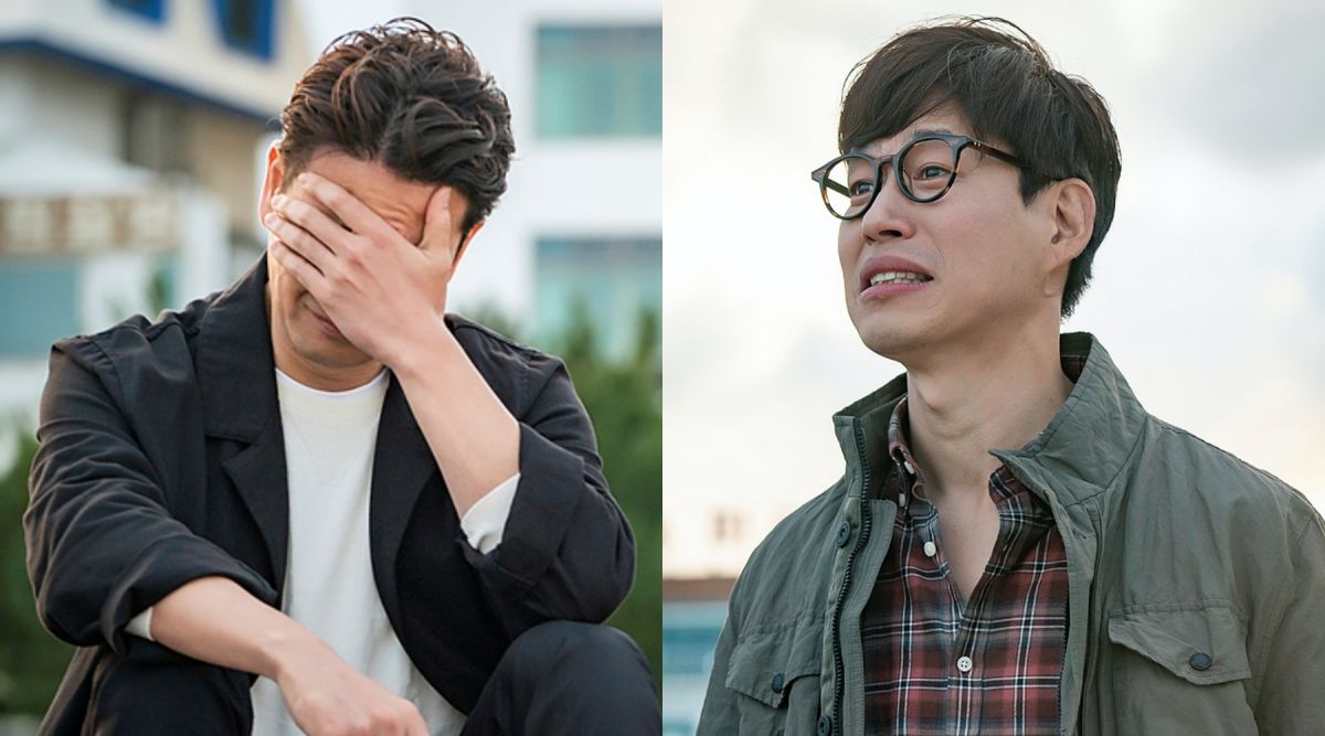 ▲劇中，劉俊相（右）懷疑兒子不是親生的。（圖／愛奇藝台灣站）