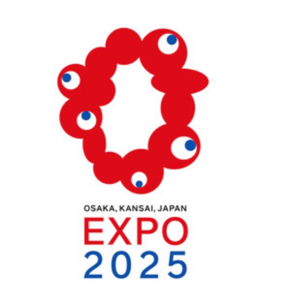 ▲2025大阪世界博覽會Logo曝光。(圖/翻攝自《朝日新聞》)