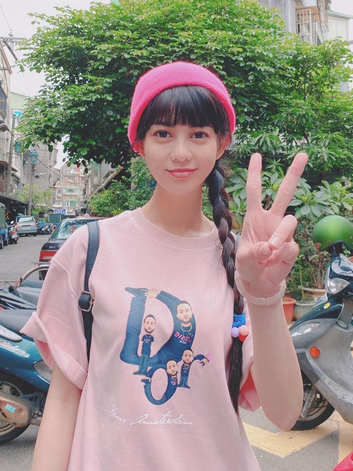 ▲白癡公主走搞怪風。(圖/白癡公主臉書)