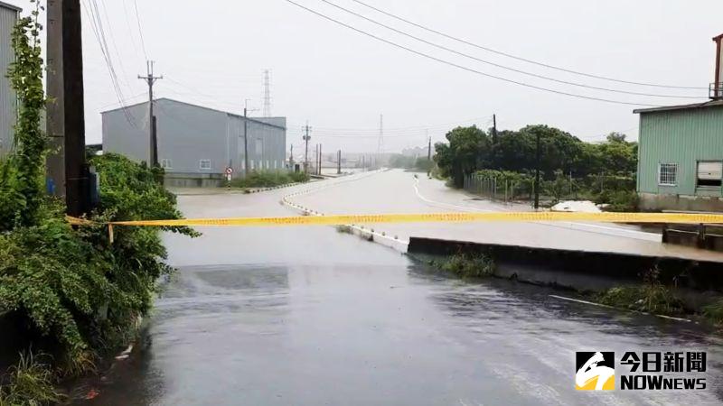 雨彈炸高雄！岡山積雨量居首　水利局封閉多處橋樑、道路
