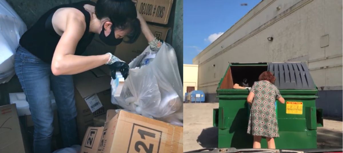 ▲一對住在美國佛州的母女檔，在四年前意外踏入「翻垃圾尋寶」活動，更一試成主顧。（圖／翻攝Youtube Dumpster Chicks）