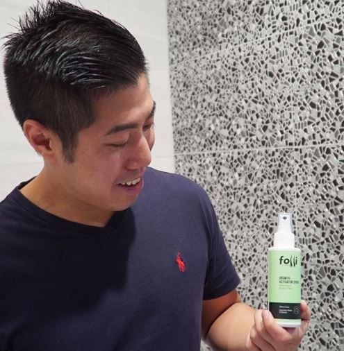 ▲經過一段時間的研究和調查,他在今年三月推出「 Hair