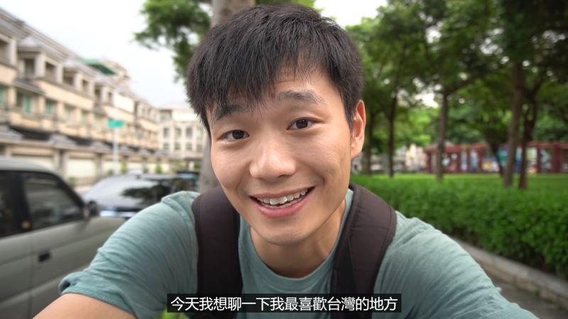 ▲中國大陸網紅「Simon Yu」，近期來台灣住居了2個多月，最近他也在YouTube頻道上分享了來台灣的感受。（圖／翻攝自Simon Yu YouTube）