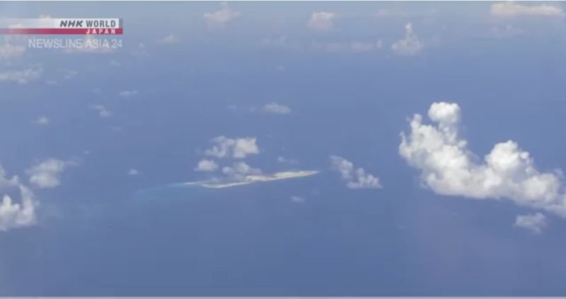 NHK：美軍證實中國向南海發射4枚彈道飛彈
