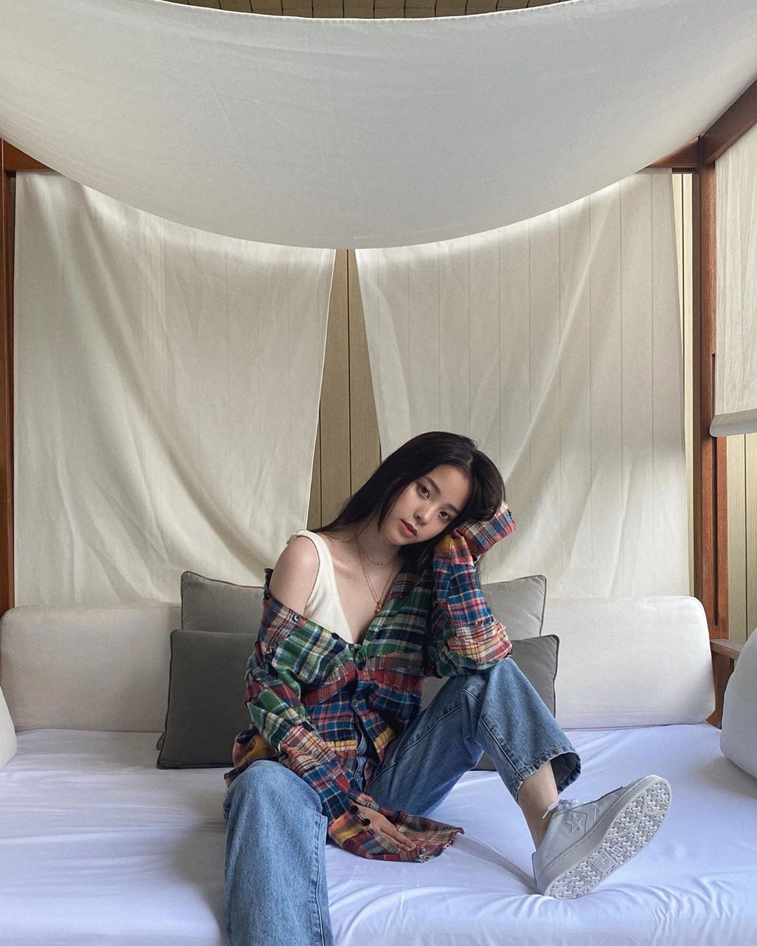 ▲歐陽娜娜將在央視晚會上與其他歌手合唱《我的祖國》等歌曲。（圖／歐陽娜娜IG）