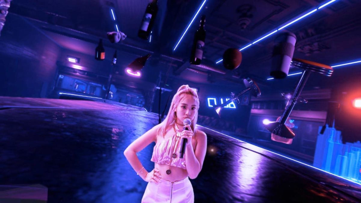 ▲KKBOX投資破千萬打造虛擬線上演唱會，陳芳語突然在殺青時痛哭。（圖／KKBOX提供）