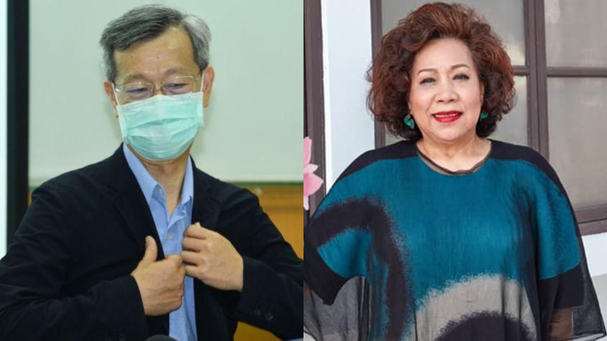 ▲葉彥伯（左圖）公布彰化縣抗體血清檢測報告，黃越綏發表個人看法。（圖／記者林柏年攝、黃越綏臉書）