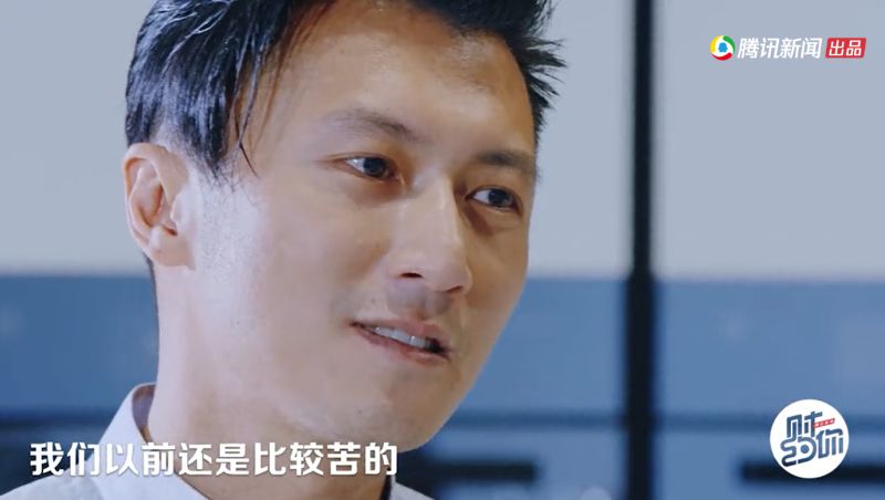 ▲謝霆鋒遇到新人擺架子。(圖/騰訊視頻)