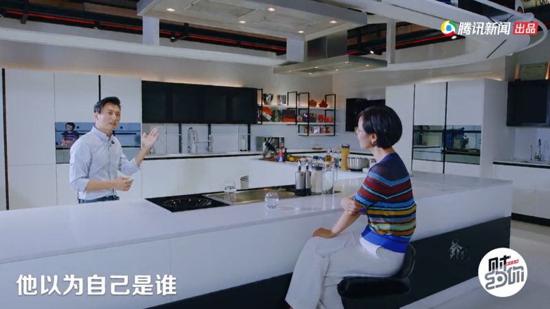 ▲謝霆鋒遇到新人上節目擺架子。(圖/騰訊視頻)