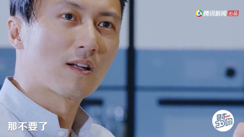 ▲謝霆鋒遇到新人上節目擺架子。(圖/騰訊視頻)