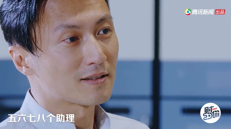 ▲謝霆鋒遇到新人上節目擺架子。(圖/騰訊視頻)
