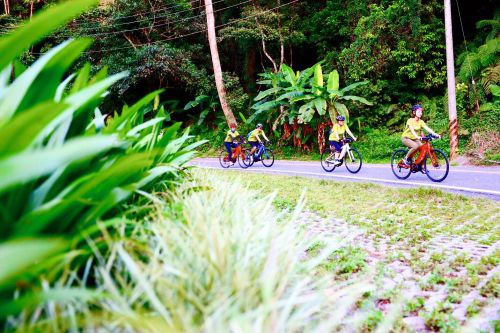 ▲雲品溫泉酒店從9月開始，攜手捷安特推出了2天1夜電動輔助自行車(eBike)的日月潭環潭漫遊行程。（圖／雲品溫泉酒店提供）