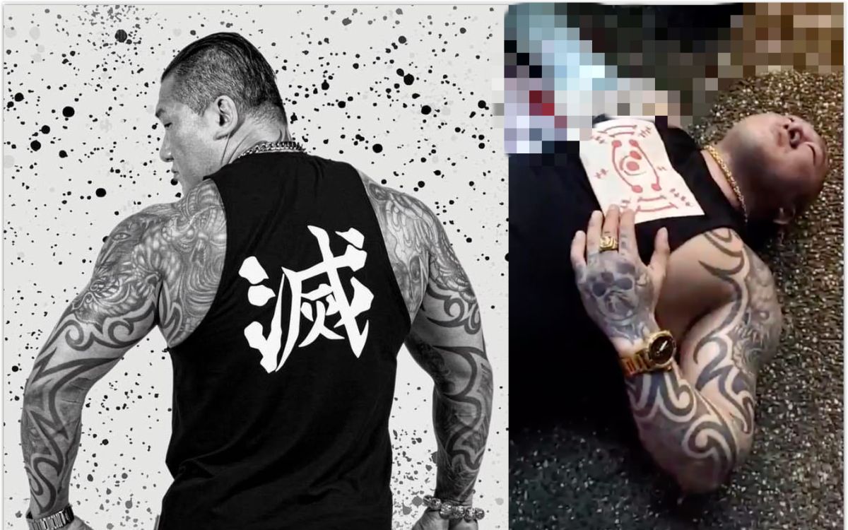 ▲有鄉民翻出5個月前格鬥家「金鋼刀」張景雄的一段影片，提到館長今年會有劫難，一番神準預言讓全場看完直呼「好毛啊！」（圖／翻攝臉書飆捍直播畫面）