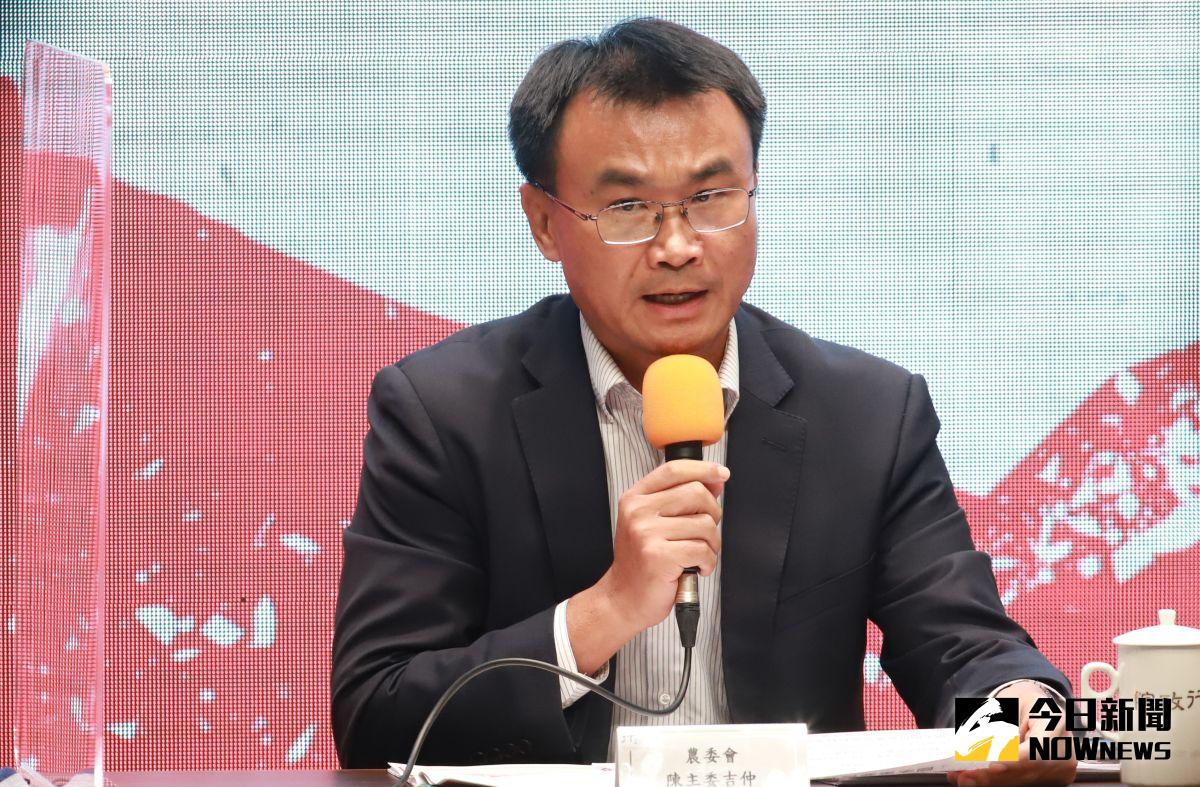 ▲農委會主委陳吉仲日前針對政府即將開放美豬美牛政策，在記者會上詳細說明。（圖／記者葉政勳攝 , 2020.08.28）