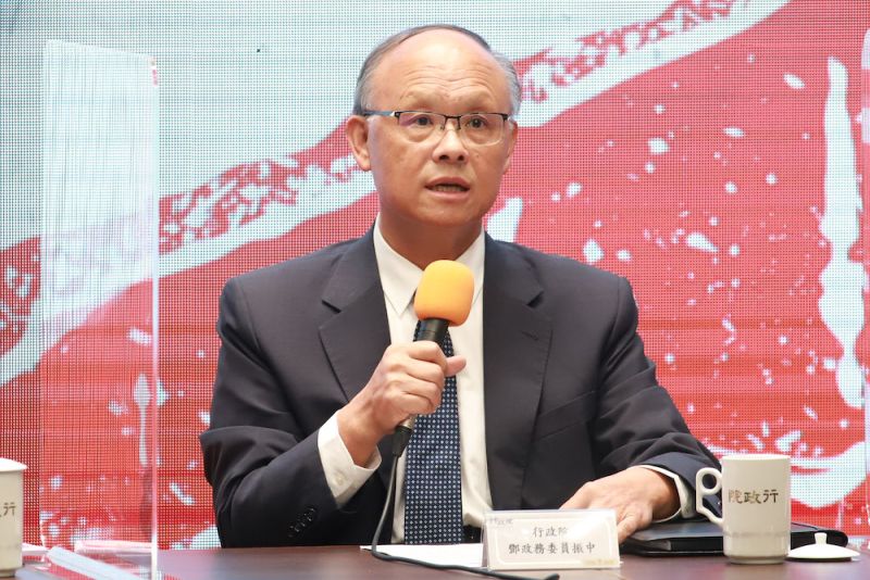 ▲鄧振中表示,這樣政策上的改變,是為了向美國、全世界證明我們有遵守國際規範的決心。(圖/記者葉政勳攝,2020.08.28)